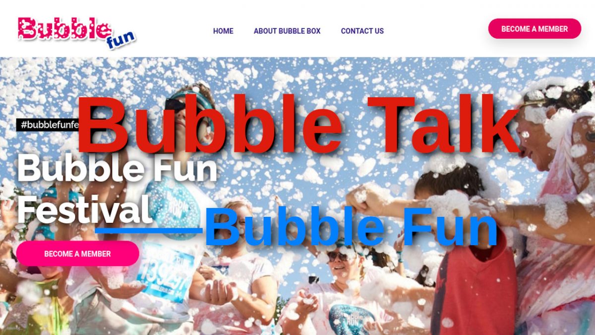 Bubble Talk Series